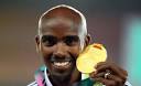 Golden moment: Mo Farah with