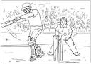 Cricket coloring page