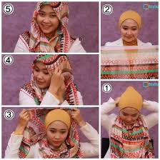 Tutorial Hijab Paris Simple Sehari-Hari/Hijab Tutorial Square ...
