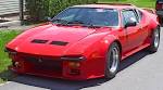 DeTomaso Pantera - Red - Front Angle