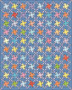 TLC Home " Quilted Friendship Star Quilt Pattern"
