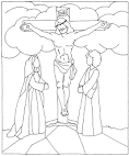 Good Friday coloring page