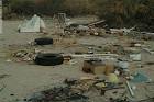 Trash near Slab City