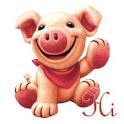 Hi Waving Pig