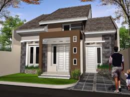 Contoh Gambar Rumah Model Baru Foto Asli - Model Rumah Modern