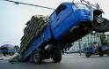 truck overloaded