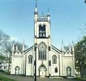 St. John's Anglican Church, Lunenburg NS - before and after the fire