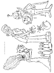 Bowling coloring page