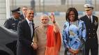 Special Kadhua Banarasi silk saree for Michelle Obama | The.