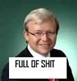 Media blast Rudd's retreat