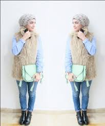 Model Busana Hijab Casual Remaja Terbaru 2015 - Info Femina
