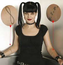 Pauley Perrette Tattoos Designs