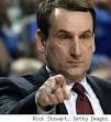 Coach K, when reached for