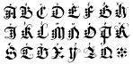20 Tipos de letras para dibujar (graffitis y goticas) - Taringa!