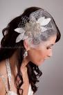 Beaded Flower Bridal Hair