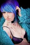 Cookie monster Blue hair - divine-delinquints-2