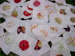 Image result for yo yo quilts