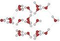 Ice VII (ice-seven) structure