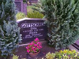 Grab von Otto Gottschalk (13.03.1913-29.07.1981), Friedhof Leer ...
