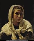 Portrait Of A Young Breton Woman - Frank Bramley - painting1