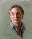 Oil portrait of Richard Thomas