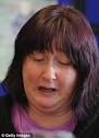 Coral Jones. Desperate: A tearful Mrs Jones addresses the media yesterday as ... - article-2211516-1553D3C0000005DC-730_306x423