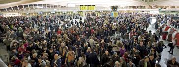caos en Barajas