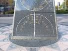 Pyramidal Clock sculpture (detail). For a view of the sculpture as a whole, - via Daymix
