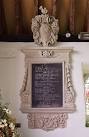 macabre monument, his widow likewise on a similar tablet in the church. - via Daymix