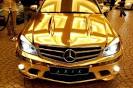 Gold plated Mercedes-Benz C63 AMG for the uber rich