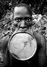 Surma woman with giant lip