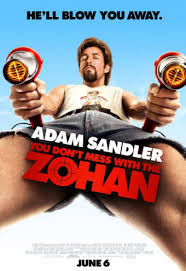 Zohan licencia para peinar