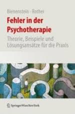 Stefan Bienenstein, Mathias Rother: Fehler in der Psychotherapie. Theorie, Beispiele und Lösungsansätze für die Praxis. Springer-Verlag (Berlin, Heidelberg, ...