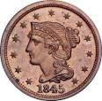 1845 Large Cent Varieties