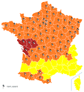File:Carte vigilance METEO FRANCE 27 février 2010 19h30.svg ...