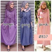 Dress Wanita Muslimah Terbaru - Noerafashionshop