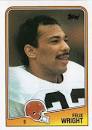 CLEVELAND BROWNS - Felix Wright #101 TOPPS NFL 1988 American Football Card - cleveland-browns-felix-wright-101-topps-nfl-1988-american-football-card-23930-p