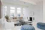Interior. Beautiful Stylish White Home Interior Design In London ...