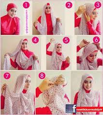 Tutorial hijab dalam Gambar- Info Hijab/Jilbab Terbaru