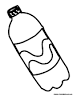 Soda coloring page