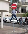 s10 Street Art by Mark Jenkins