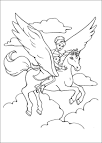 Barbie Magic Pegasus coloring page