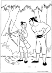Mulan Coloring coloring page