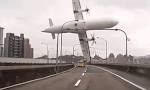 TransAsia Turboprop ATR-72 Crashes Into Taiwan River, Killing 23.