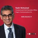 Nadir Mohamed, which was already serving as the president and COO of the ... - nadir-mohamed-rogers-ceo
