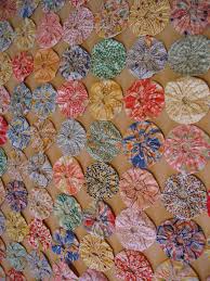 Image result for yo yo quilts