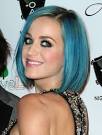 "Katie's Blue New Do"