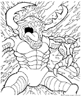 Digimon coloring page