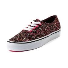 Shop for Vans Authentic Spray Glow Skate Shoe in Black- Journeys ...