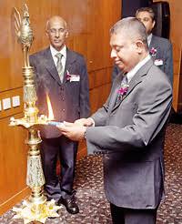 Lighting of the oil lamp by CEO of APIIT, Dr. Athula Pitigala Arachchi - APIIT_1